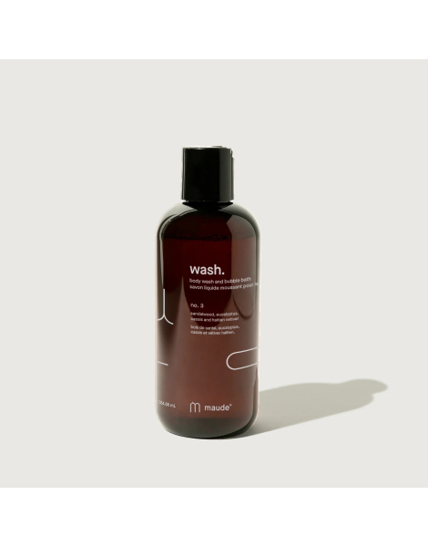 Гель для душу та піна для ванни Maude WASH №3 EUCALYPTUS AND SANDALWOOD