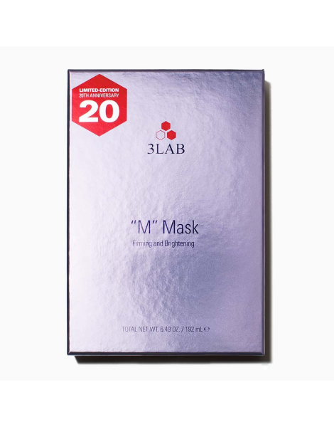 Освітлювальна тканинна ліфтинг-маска 3LAB "М" Mask