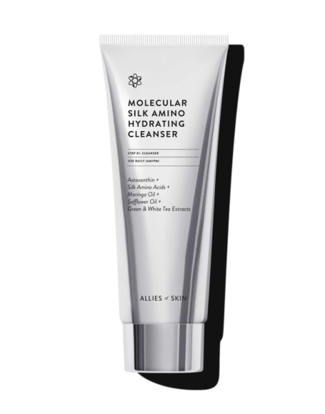 Очищуючий засіб для обличчя Allies Of Skin Molecular Silk Amino Hydrating Cleanser 100mL