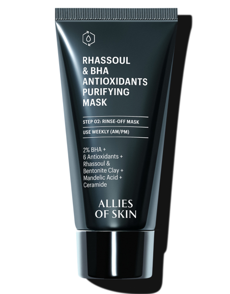 Маска очищуюча для обличчя Allies Of Skin Rhassoul & BHA Antioxidants Purifying Mask 50mL