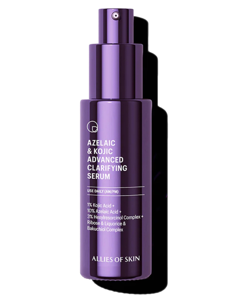 Сироватка освітлююча з азелаїновою кислотою Allies Of Skin Azelaic & Kojic Advanced Clarifying Serum 30mL