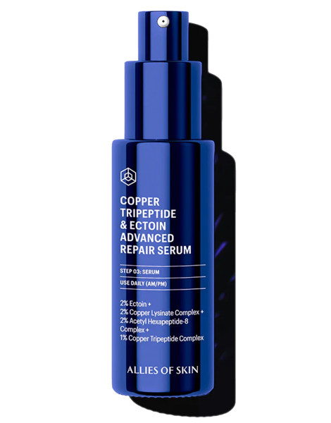 Сироватка відновлююча Allies Of Skin Copper Tripeptide & Ectoin Advanced Repair Serum 30mL