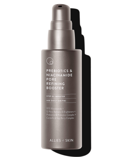 Бустер з пребіотиками та ніацинамідом Allies Of Skin Prebiotics & Niacinamide Pore Refining Booster 50mL