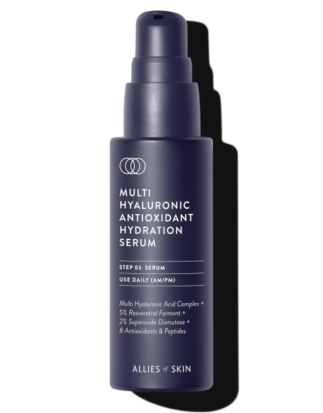 Сироватка денна для обличчя Allies Of Skin Multi Hyaluronic Antioxidant Hydration Serum 30mL