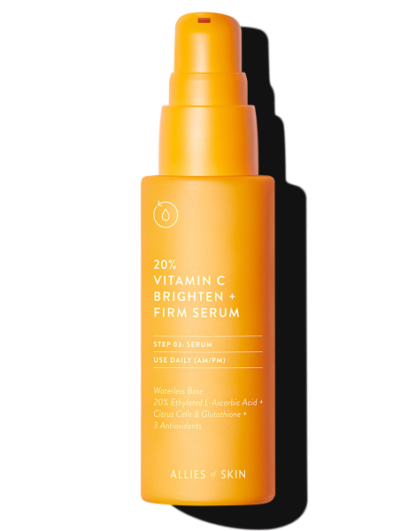 Сироватка з вітаміном С для обличчя 20% Allies Of Skin Vitamin C Brighten + Firm Serum 30mL