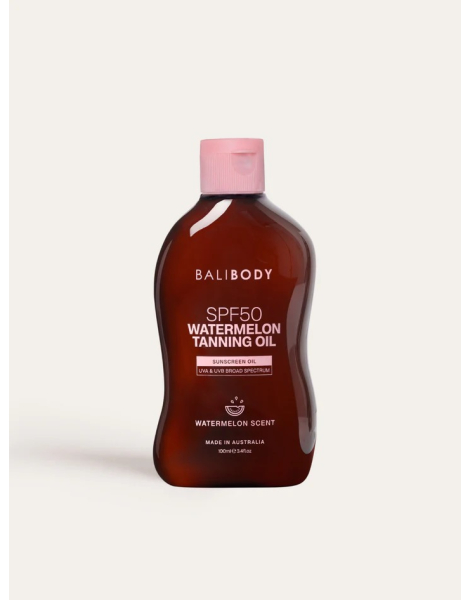 Масло для засмаги з насінням кавуна Bali Body Watermelon Tanning Oil SPF50