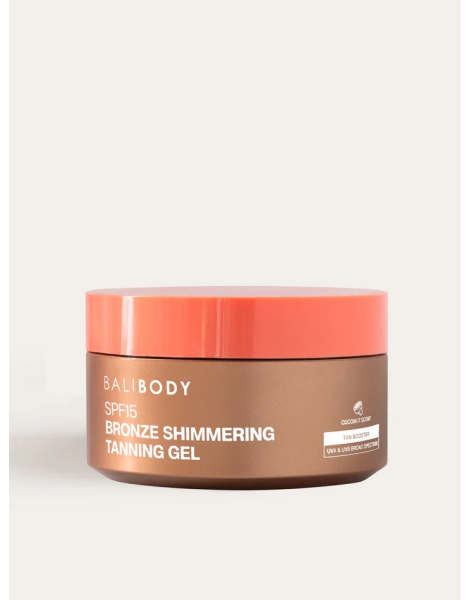 Гель для засмаги із шиммером Bali Body Shimmering Tanning Gel SPF15 150ml
