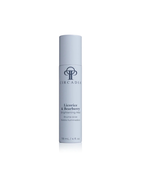 Спрей для обличчя на основі екстрактів солодки та мучниці Circadia Licorice & Bearberry Brightening Mist