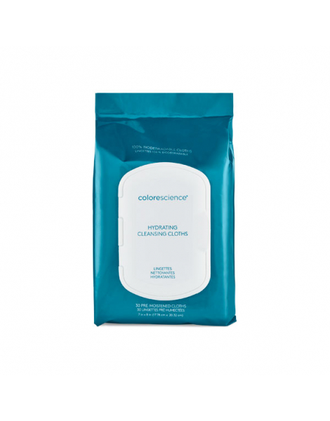 Серветки для очищення шкіри обличчя Colorescience Hydrating Cleansing Cloths