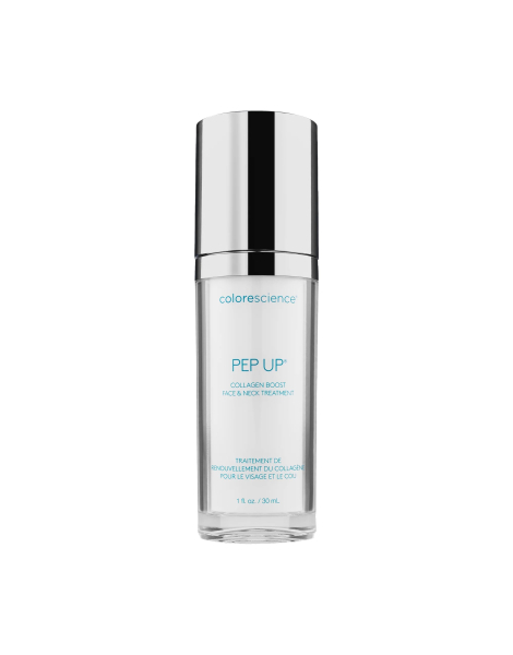 Крем для обличчя та шиї, що стимулює вироблення колагену Colorescience Pep Up Collagen Boost Face & Neck Treatment