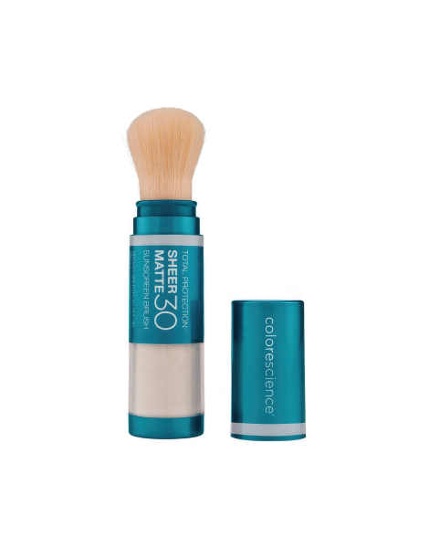Сонцезахисна матова пудра з пензлем Colorescience  Sunforgettable Total Protection Sheer Matte SPF 30