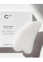 Гуа ша для масажу з білого нефриту Cosmetics 27 Gua Sha