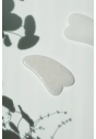 Гуа ша для масажу з білого нефриту Cosmetics 27 Gua Sha