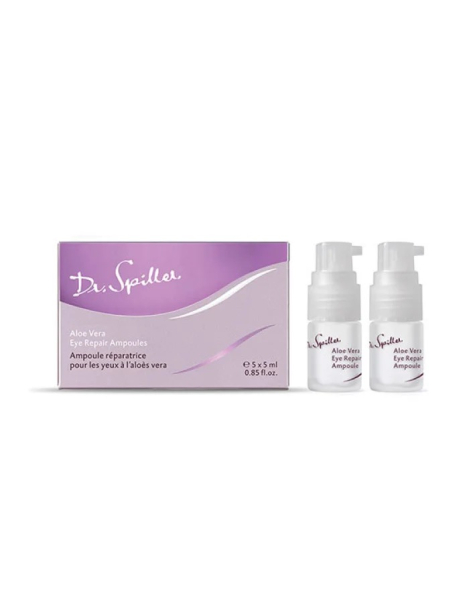 Відновлювальний концентрат для шкіри навколо очей Dr. Spiller Aloe Vera Eye Repair Ampoules 25 mL