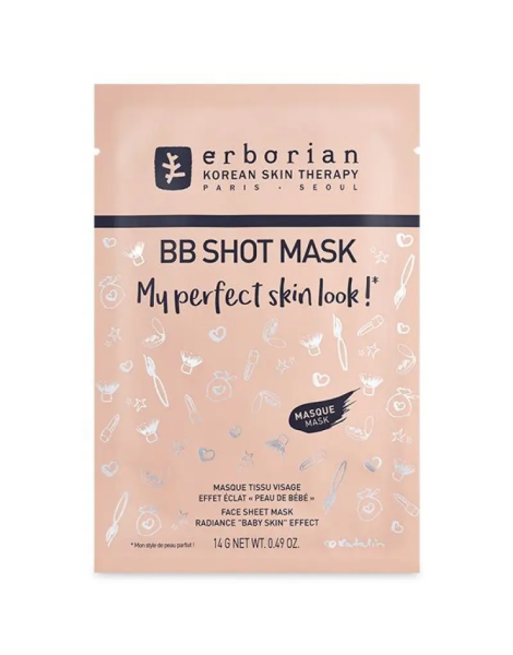 Вирівнююча тканинна маска для обличчя Erborian BB Shot Mask