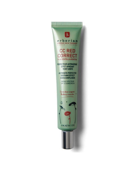 Коригувальний крем для обличчя Erborian CC Red Correct