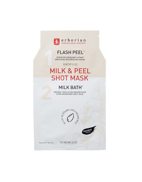 Тканинна маска Erborian Milk & Peel Shot Mask