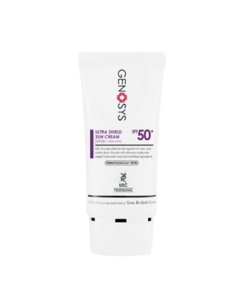 Ультра сонцезахисний крем Genosys Ultra shield sun cream SPF50+ PA++++