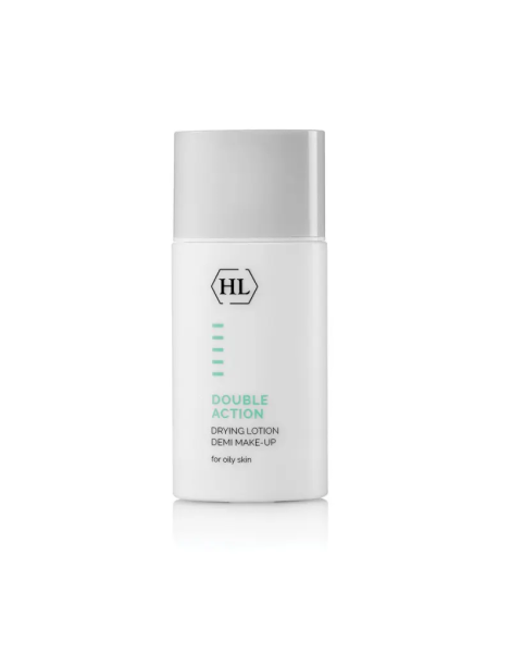 Підсушуючий лосьйон з тоном для обличчя Holy Land Double Action Drying Lotion Demi Make-Up