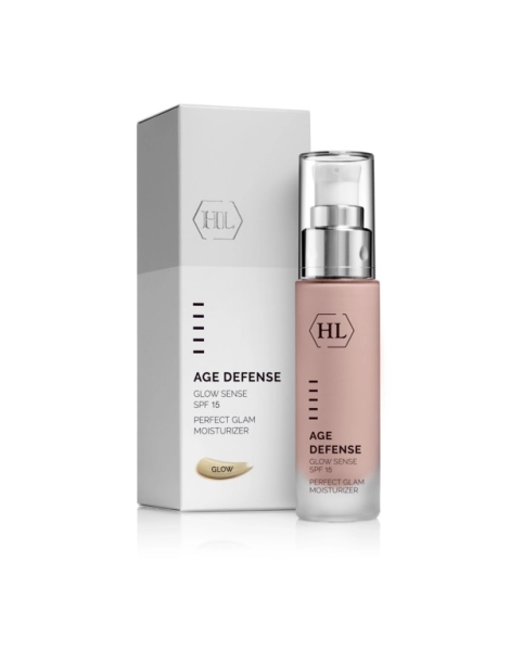 Зволожувальний крем із тонувальним ефектом Holy Land Age Defense Glow Sense SPF15