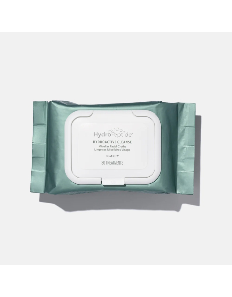 Очищуючі серветки для обличчя HydroPeptide HydroActive Cleanse Packet 30 pads