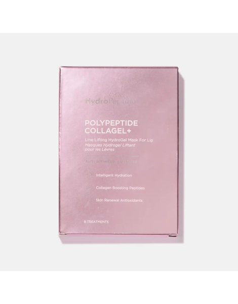 Гідрогелева ліфтинг-маска для губ HydroPeptide PolyPeptide Collagel+ Lip Mask 8TR