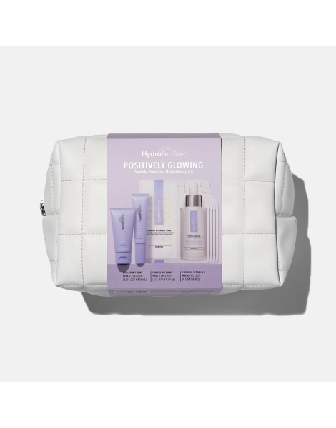 Набір для освітлення шкіри на основі пептидів HydroPeptide Positively Glowing