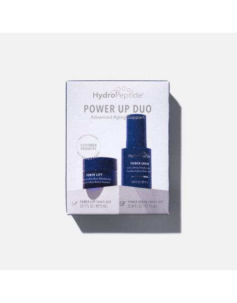 Набір поглибленої підтримки проти старіння HydroPeptide Power up duo
