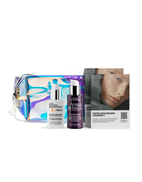 Набір "День & Ніч" Instytutum Retinol Serum & Instytutum Brightening C-erum