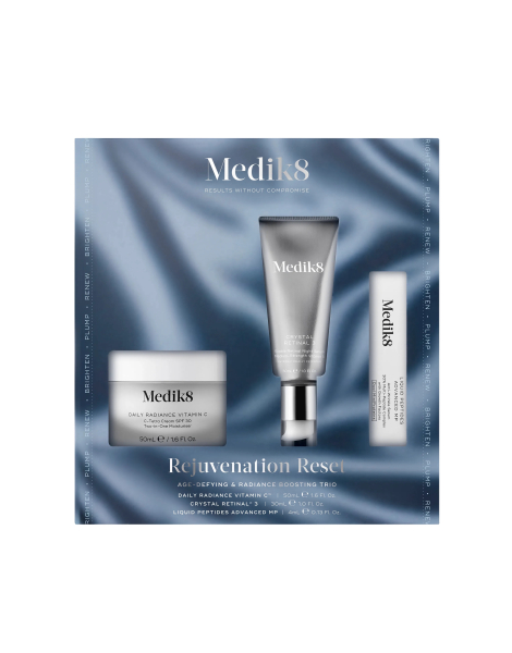 Колекція для підтримки молодості та природного сяйва шкіри Medik8 REJUVENATION RESET