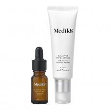 Матуючий крем з пробіотиками та AHA кислотами Medik8 Balance Moisturiser & Glycolic Acid