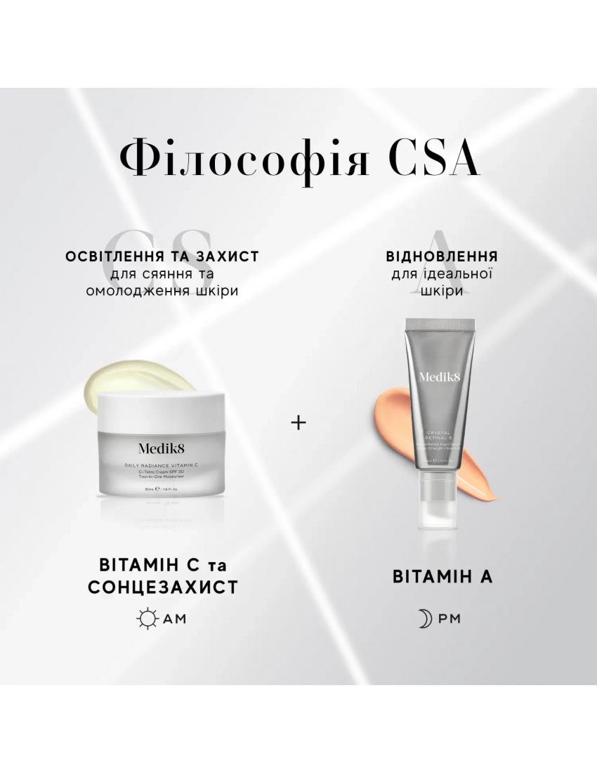 Крем з SPF30 Medik8 Daily Radiance Vitamin C 50mL купити в Україні