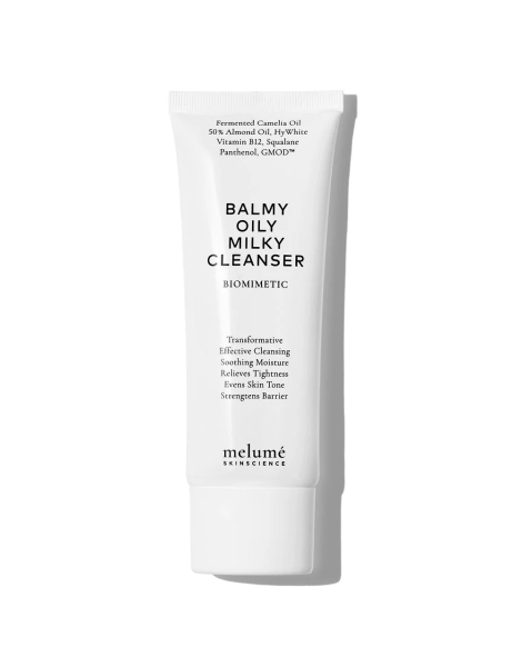 Освітлювальний зволожувальний бальзам для очищення шкіри Melumé Skinscience Balmy Oily Milky Cleanser 125 mL
