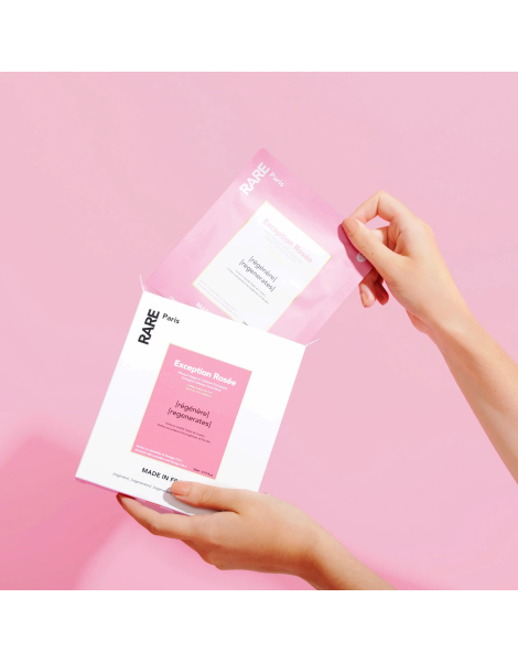 Набір з п'яти відновлюючих масок для обличчя RARE Paris Box of 5 Exception Rosée Regenerating Face Mask