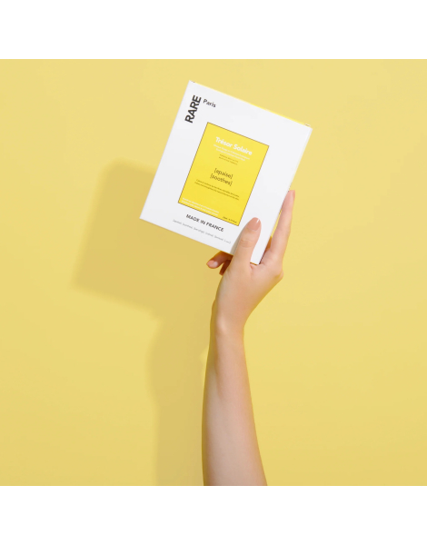 Набір з п'яти заспокійливих масок для обличчя RARE Paris Box of 5 Trésor Solaire Soothing Face Mask