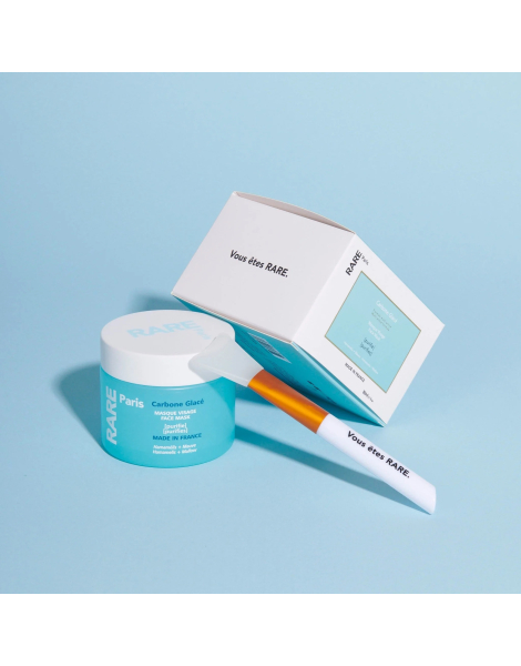 Маска для глибокого очищення шкіри обличчя RARE Paris Carbone Glacé Purifying Creamy Face Mask