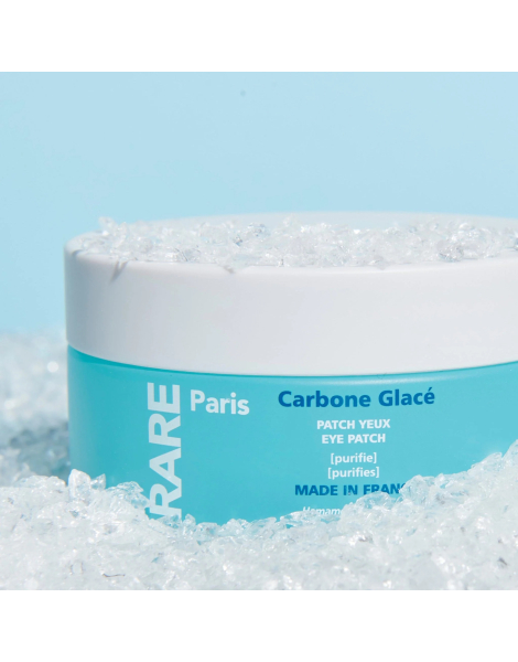 Патчі для контуру очей проти набряків RARE Paris Carbone Glacé Purifying Eye Patch