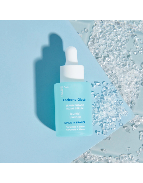 Очищуюча сироватка для обличчя RARE Paris Carbone Glacé Purifying Face Serum
