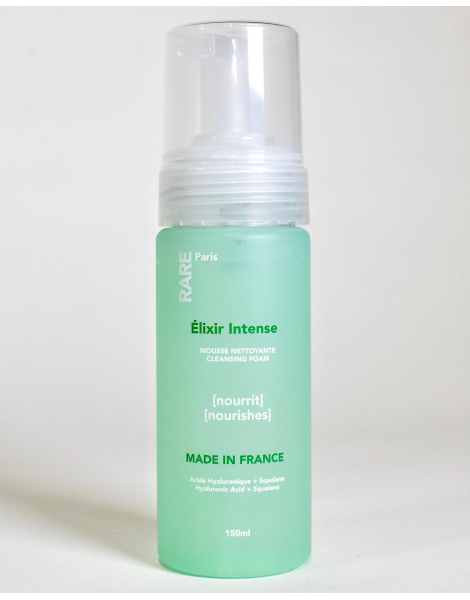 Поживна пінка для очищення обличчя RARE Paris Élixir Intense Nourishing Cleansing Foam