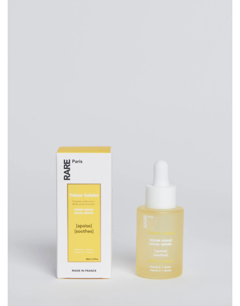 Заспокійлива сироватка для обличчя RARE Paris Trésor Solaire Soothing Face Serum