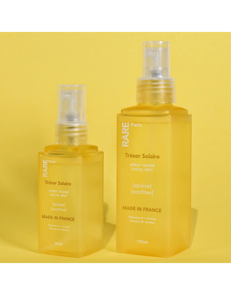 Заспокійливий міст для обличчя RARE Paris Trésor Solaire Soothing Facial Mist