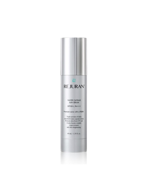 Сонцезахисна сироватка із гідрокапсулами Rejuran Water Capsule Sun Serum SPF 50+ PA+++