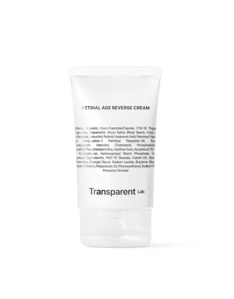 Антивіковий крем для обличчя з ретиналем та бакучиолом Transparent Lab Retinal Age Reverse Cream 50mL