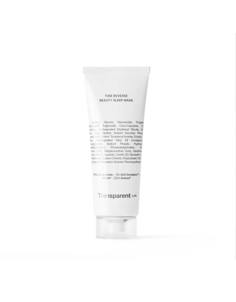 Нічна антивікова маска Transparent Lab Time Reverse Beauty Sleep Mask 75mL