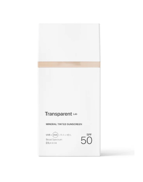 Мінеральний сонцезахисний крем у відтінку LIGHT Transparent Lab MINERAL TINTED SUNSCREEN LIGH 100mL