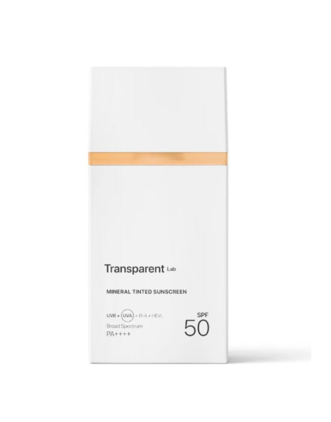 Мінеральний сонцезахисний крем у відтінку MEDIUM Transparent Lab MINERAL TINTED SUNSCREEN MEDIUM 100mL