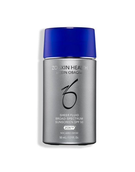 Мінеральний сонцезахисний флюїд Zo Skin Health Sheer Fluid Broad-Spectrum Sunscreen SPF50 50mL