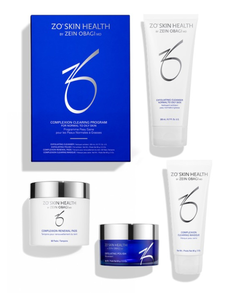 Набір для догляду за шкірою з акне ZO Skin Health Complexion Clearing Program