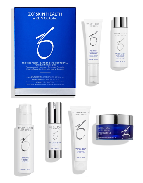 Програма усунення почервоніння ZO Skin Health Soothing Redness Relief + Barrier Defense Program